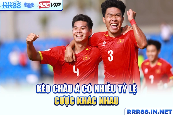 Kèo châu Á có nhiều tỷ lệ cược khác nhau